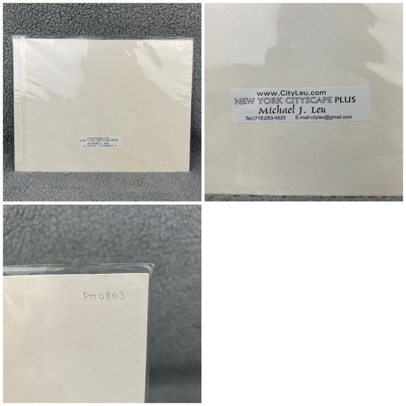 Michael J Leu Art Print SIGNED Set Lot #/300 6x10" Cityscape New York City NYC 1 - Picture 5 of 13